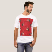  tango flamenco danspatroon t-shirt (Voorkant volledig)