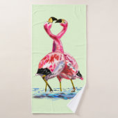 Tango Flamingo 1 Badhanddoek (Badhanddoek)