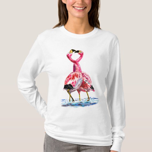 Tango Flamingo 2 T-shirt (Voorkant)