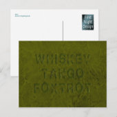 Tango Foxtrot Briefkaart (Voorkant / Achterkant)