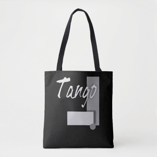 Tango Geometry Tote Bag (Voorkant)