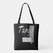 Tango Geometry Tote Bag (Achterkant)