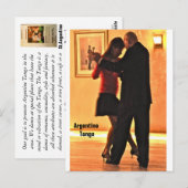 Tango Gig Briefkaart (Voorkant / Achterkant)