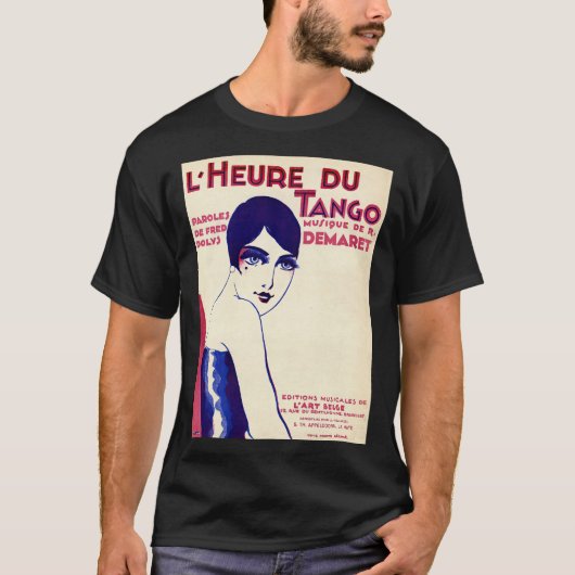 Tango in de jaren twintig t-shirt (Voorkant)