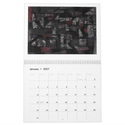 Tango in de regen kalender (Jan 2027)