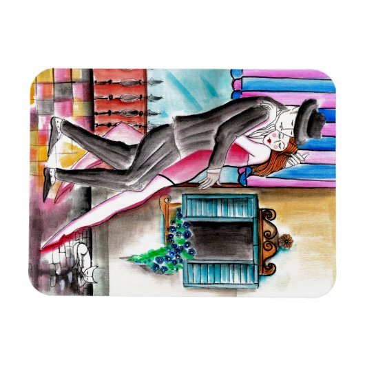 Tango in de straat magneet (Horizontaal)