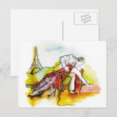 Tango in Parijs Briefkaart (Voorkant / Achterkant)