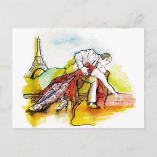 Tango in Parijs Briefkaart