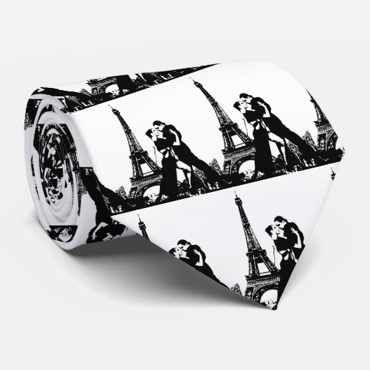 Tango in Parijs Stropdas (Opgerold)
