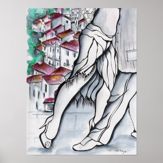 Tango in Spanje Poster (Voorkant)