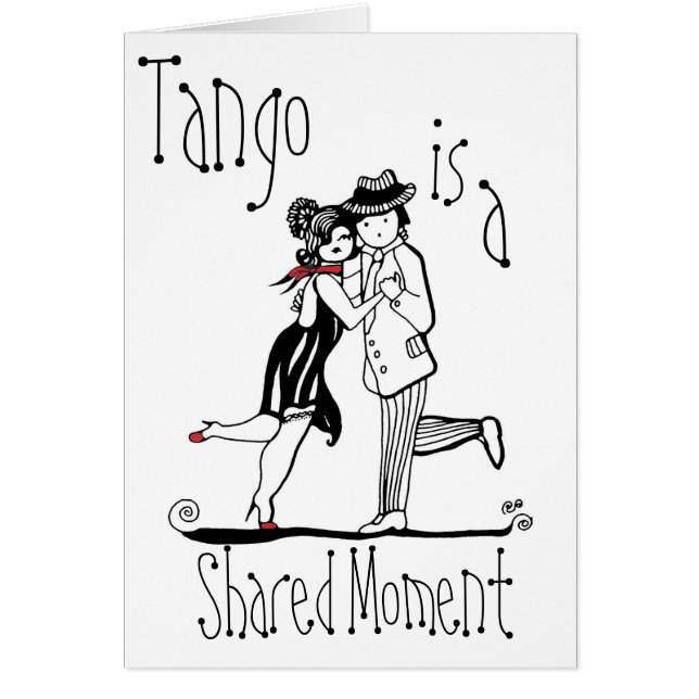Tango is een gedeeld moment (Voorkant)