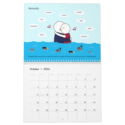 Tango is een gevoel (Tango es un sentimiento) Kalender (Okt 2026)