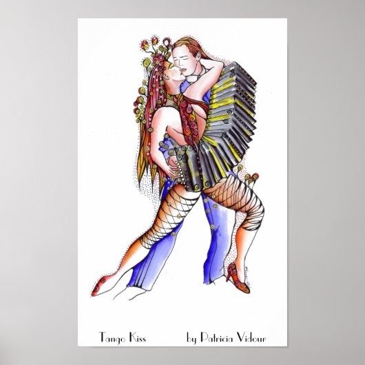 Tango kiss poster (Voorkant)