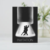 Tango Latijn Dance Modern Vip Uitnodiging (Staand voorkant)