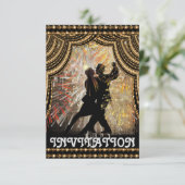 Tango Latin Dance Party Uitnodiging (Staand voorkant)