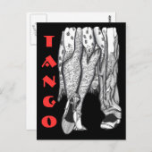Tango Legs Briefkaart (Voorkant / Achterkant)