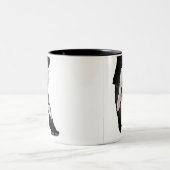 Tango legs tweekleurige koffiemok (Center)