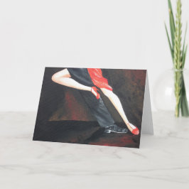 Tango Legs wenskaart voor elke gelegenheid! Kaart
