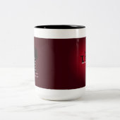 Tango Lesson - Mok, beker Tweekleurige Koffiemok (Center)