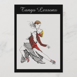Tango Lessons Uitnodiging