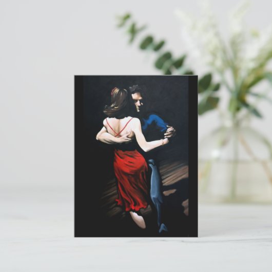 Tango Love Briefkaart (Staand voorkant)