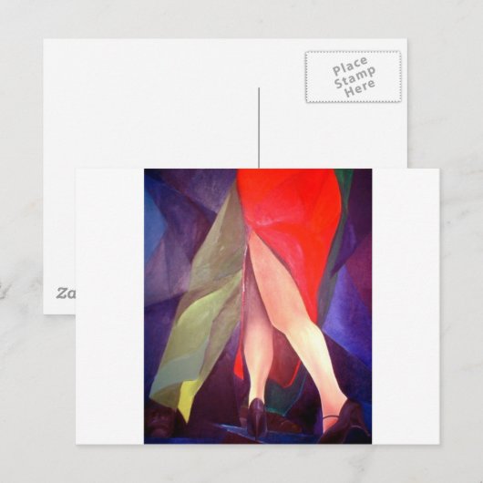 Tango Love Briefkaart (Voorkant / Achterkant)