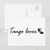 Tango Lover Products! Briefkaart (Voorkant / Achterkant)