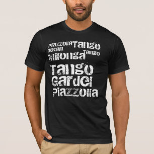 Tango Milonga en Piazzolla T-shirt
