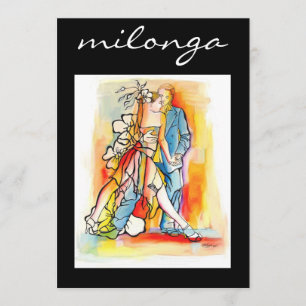 Tango Milonga Uitnodiging