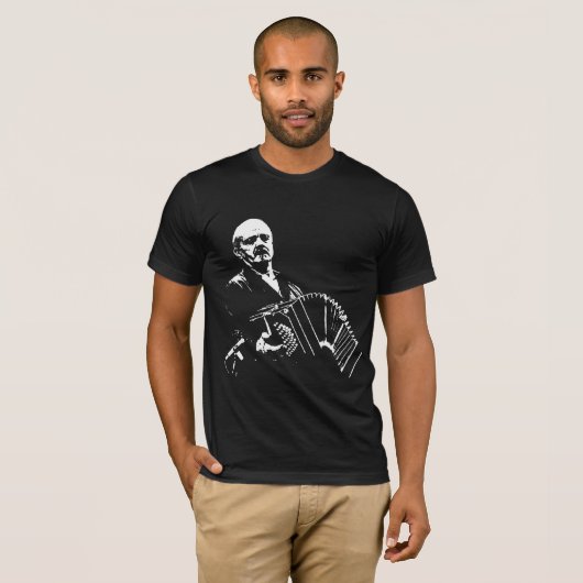 Tango Nuevo - Astor Piazzolla T-shirt (Voorkant volledig)