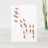 Tango of Love Card (2 vrouwen) Feestdagen Kaart (Voorkant)