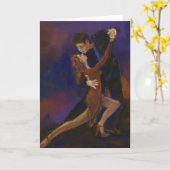 Tango of Souls Fine Art Wenskaart Maureen A.G Kaart (Gele Bloem)
