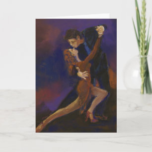 Tango of Souls Fine Art Wenskaart Maureen A. G Kaart