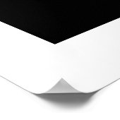 Tango. Ontwerp van dansers (Rode schoenen) Poster (Hoek)