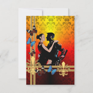 Tango over damesvogel