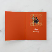 Tango over damesvogel kaart (Binnen)