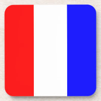 Tango-rode, witte, blauwe strepen