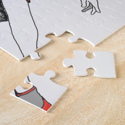 Tango-Romance Legpuzzel (Zijkant)