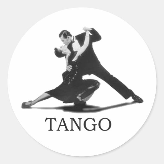 TANGO RONDE STICKER (Voorkant)
