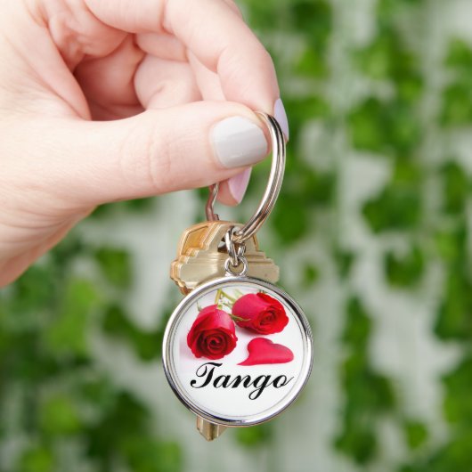 Tango rosa sleutelhanger (Hand)
