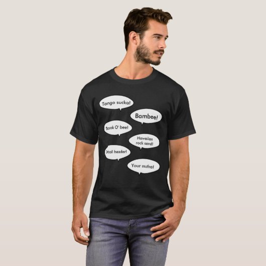 Tango sucka, Bambee, Barak O.. T-shirt (Voorkant volledig)