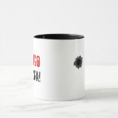 Tango Sucka! oorlogvoering mok met kogelgaten (Midden)