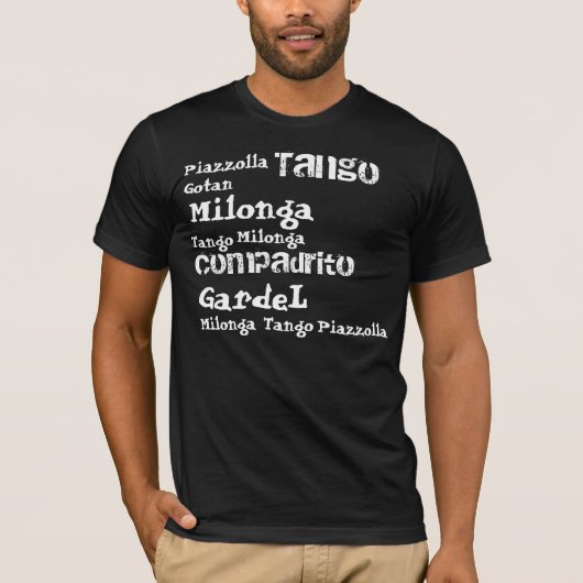 Tango T-shirt (Voorkant)