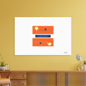 Tango Tango Canvas Afdruk (Insitu (Woonkamer))
