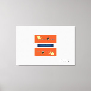 Tango Tango Canvas Afdruk