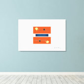 Tango Tango Canvas Afdruk (Insitu (Houten vloer))