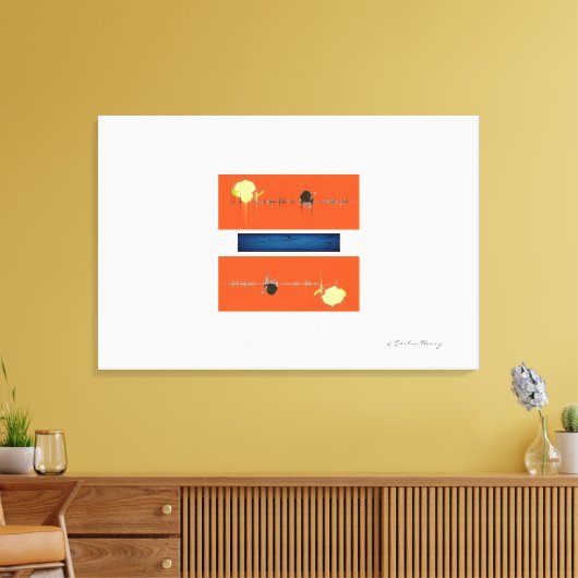 Tango Tango Canvas Afdruk (Insitu (Woonkamer))