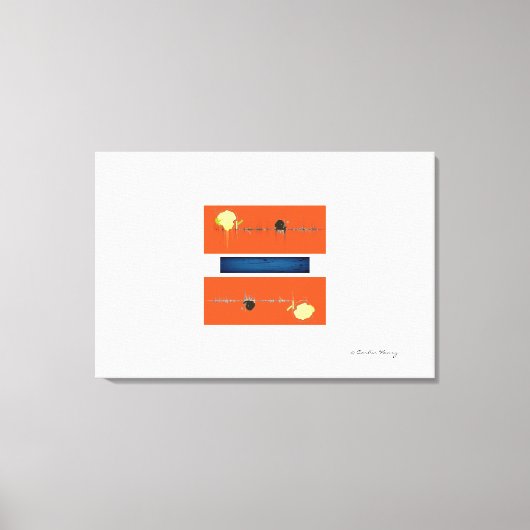 Tango Tango Canvas Afdruk (Voorkant)