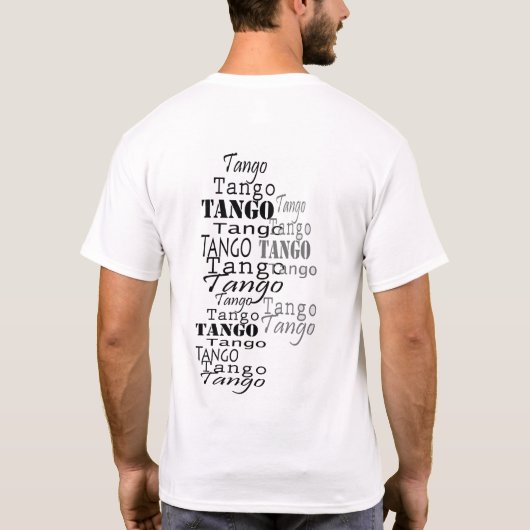 Tango Tango T-shirt (Achterkant)