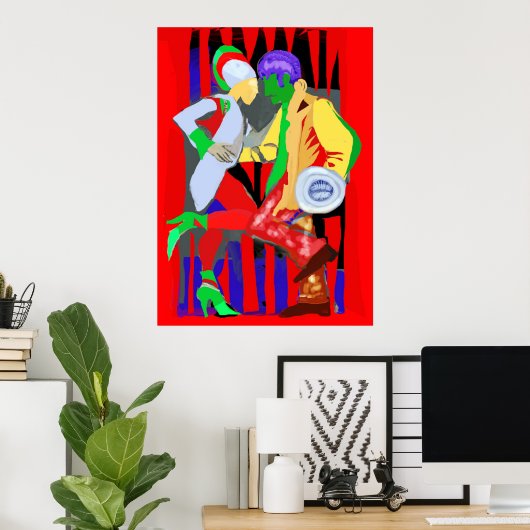 Tango tecno poster (Thuiskantoor)